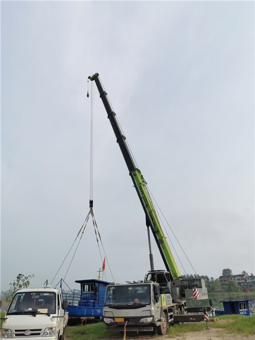 潞州区桥梁建设吊装案例